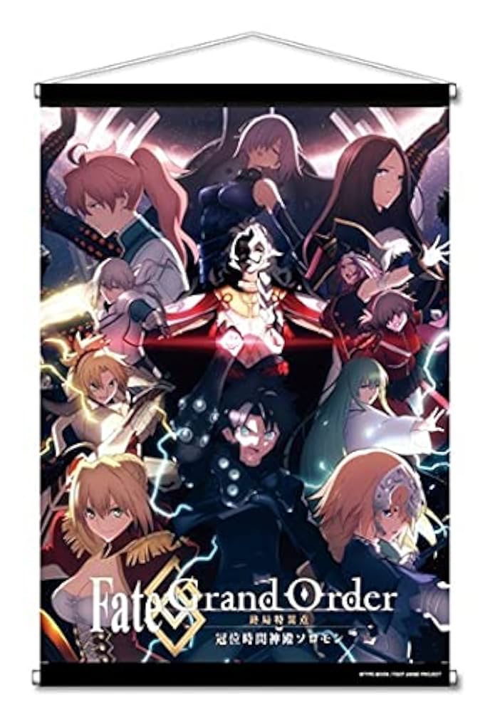 FGO 終局特異点 冠位時間神殿ソロモン タペストリー ☆限定☆FGOソロモン ジャンヌ・ダルク 100cmタペストリー [Fate