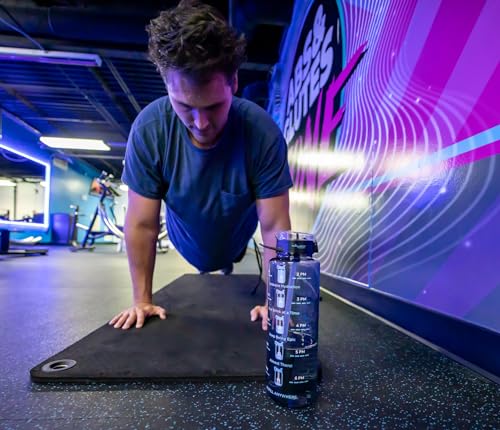 Epic Nalgene Filtered Motivational Water Bottle | Water Bottles With Times To Drink | USA Made Bottle and Filter | Dishwasher Safe | BPA Free with Time Marker | Removes 99.99% Tap Water Impurities - Image 4