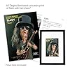 Slash Guitarist Gift Box by Axe Legends | Exclusive Collectibles for Guitar Players | Includes a Miniature LP Tiger Guitar, a Delrin Pick Set and Silicon Strap Set, a Pin Brooch, Prints and Tuition #2