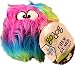 goDog Furballz Rainbow Plush Dog Toy with Chew Guard Technology, Small, Rainbow