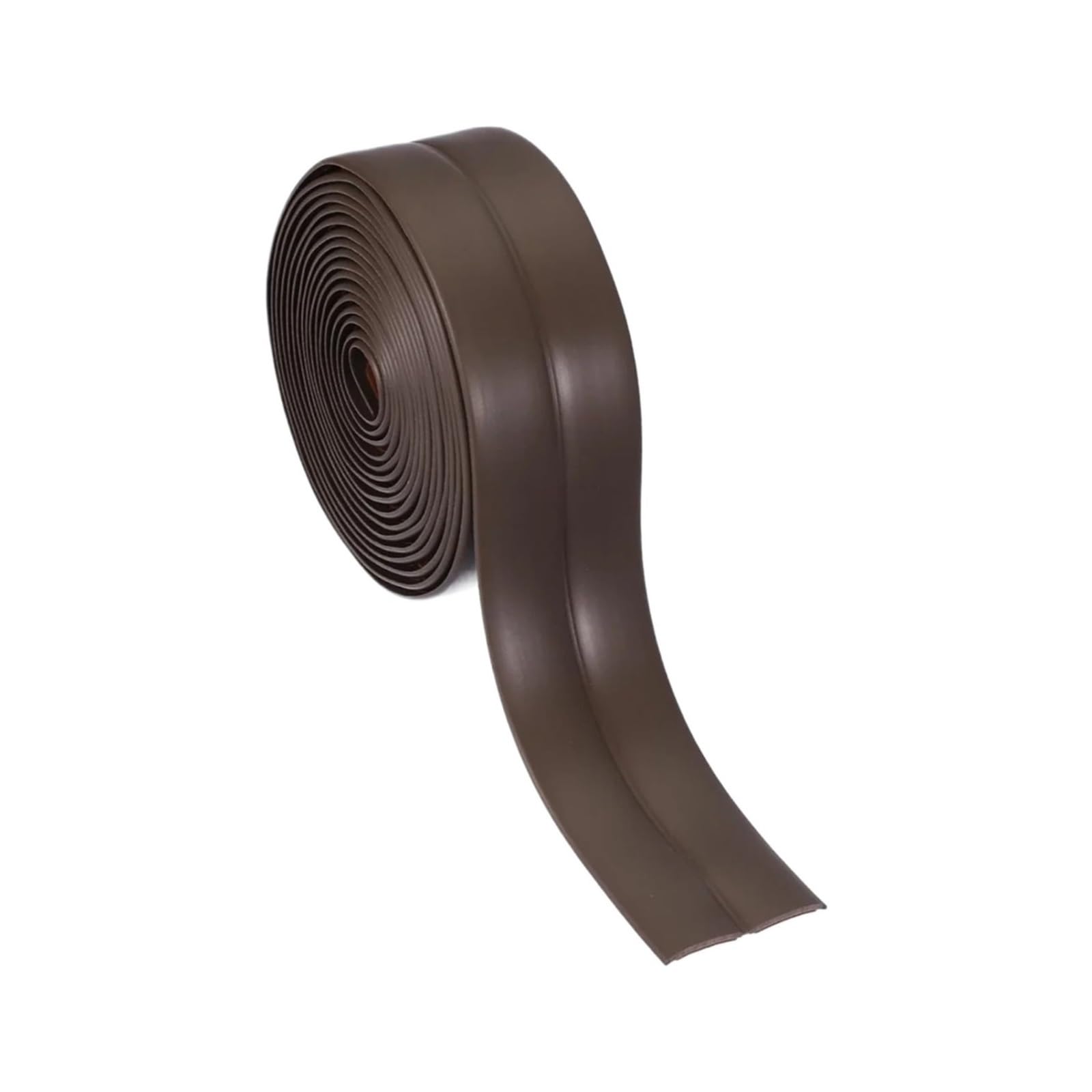 Flexible Laminate Beading 1pc Peel and Stick Wall Trim Molding Moulding, Inside & Outside Corner Protector for Edge(Coffee color-4cm,3.0meters)