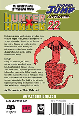 Hunter X Hunter, Volume 22 [With Sticker]: 8: Part 1