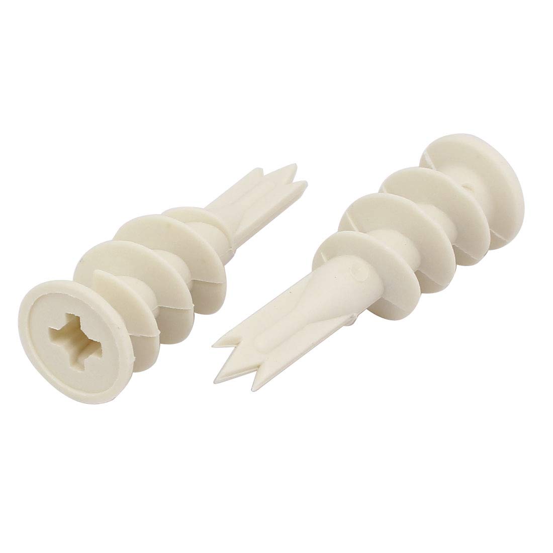 Aexit 13mm x 42mm Nylon Hollow-Wall Self-Drilling Drywall Anchor 15pcs (b4aad5a673752baba5008d9fae02e84b)