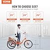 VEVOR Adult Tricycles Bike, 26 Inch Three-Wheeled Bicycles, 3 Wheel Bikes Trikes, Aluminum Alloy Cruiser Bike with Basket & Adjustable Seat, Picnic Shopping Tricycles for Seniors, Women, Men (Orange) #1