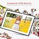 Frameo Digitaler Bilderrahmen 15,6 Zoll WLAN,1920x1080 FHD IPS Touchscreen Smart Fotorahmen,Elektronischer Fotorahmen Groß mit 32GB,Automatische Drehung,Teilen von Bildern, Videos,Wandmontage Möglich