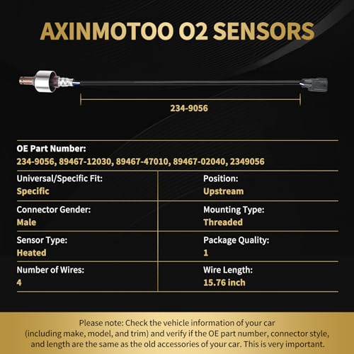 Sensor de Oxígeno Calefactable 234-9056 para Toyota y Scion miniatura 3