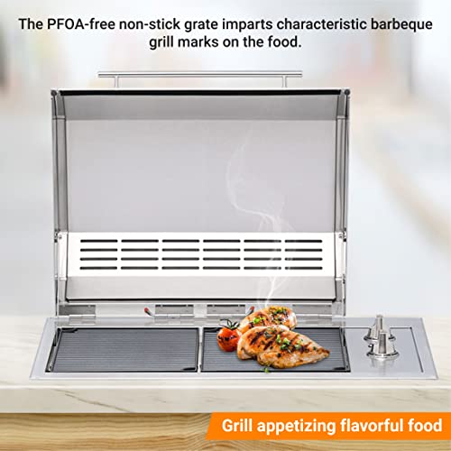 Kenyon Texan Electric Grill With Dual Knob Control, Two 1500W Burners