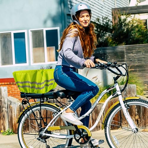 Regenschutz Fahrradkorb,Fahrrad Korbabdeckung Wasserdicht mit Reflektorstreifen,Fahrradkorb Abdeckung Für alle Fahrradkörbe,Fahrradkorbs Abdeckung Hinten Mit Aufbewahrungstasche (Fluoreszierende Grün)