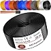 Produktbild MAS Premium Aderleitung H07 V-K 1x2,5 mm² HBL GRGE RT DBL BR OR GR WS VIO oder GE Einzelader flexibel Von 5 bis 100m (Schwarz, 25m)