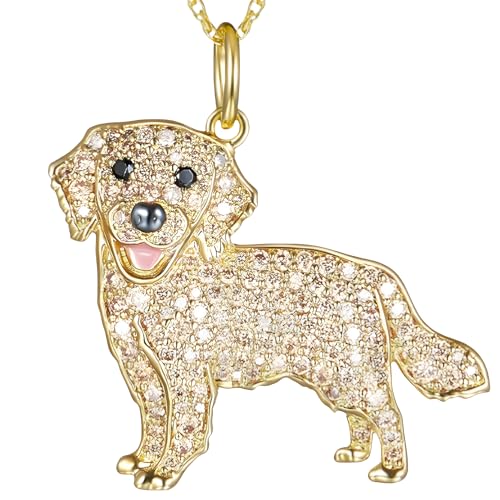 Collier pour femme Caniche et Shih Tzu, le cadeau parfait pour amoureuse des chiens