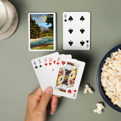Baraja Poker 52 Cartas River Rafting Series Wenatchee miniatura 2