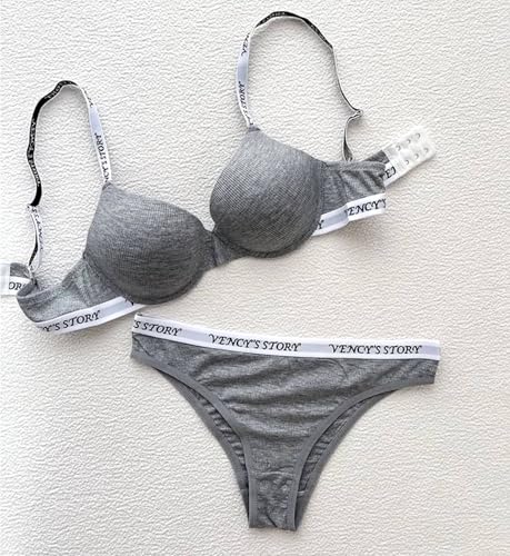 Image of Fashiol Women Padded Underwire Fashionable Adjustable Spaghetti Strap Lingerie Sets | Comfortable Fabric Push up Bra Panty Set