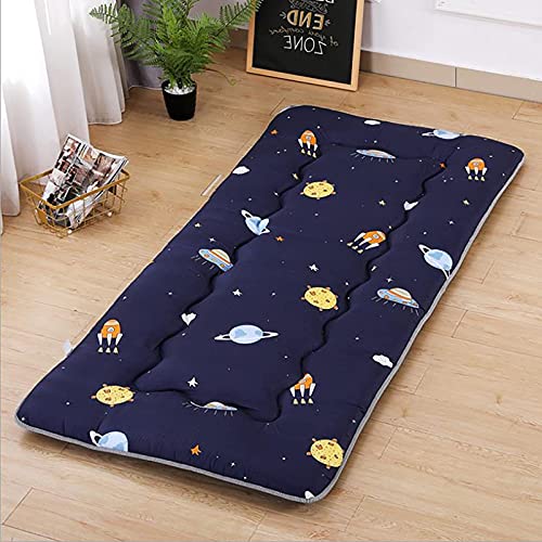 XINH Materassi Letto Futon Matrimoniale e Singolo Pieghevole e Arrotolabile materassi da Terra Alto 5cm futon Trapuntato salvaspazio,per Campeggio,balconi,Picnic