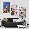 Sabrina Carpenter's Set of 3 Canvas Wall Art - Short N' Sweet Album Poster Collection for Music Room Decor #4