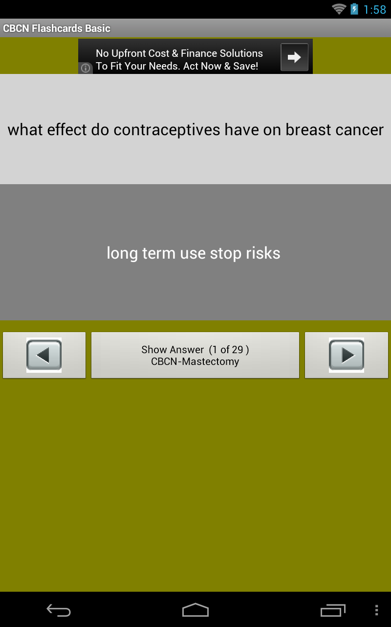CBCN Flashcards Basic - App on Amazon Appstore