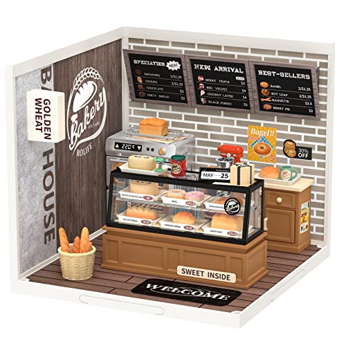 Rolife Plastic House Building Set Toy Diy Miniature Dollhouse Playset With Led For Mini Figures Construction Toys Diorama Kit Gifts For Teens Adults #TOP10