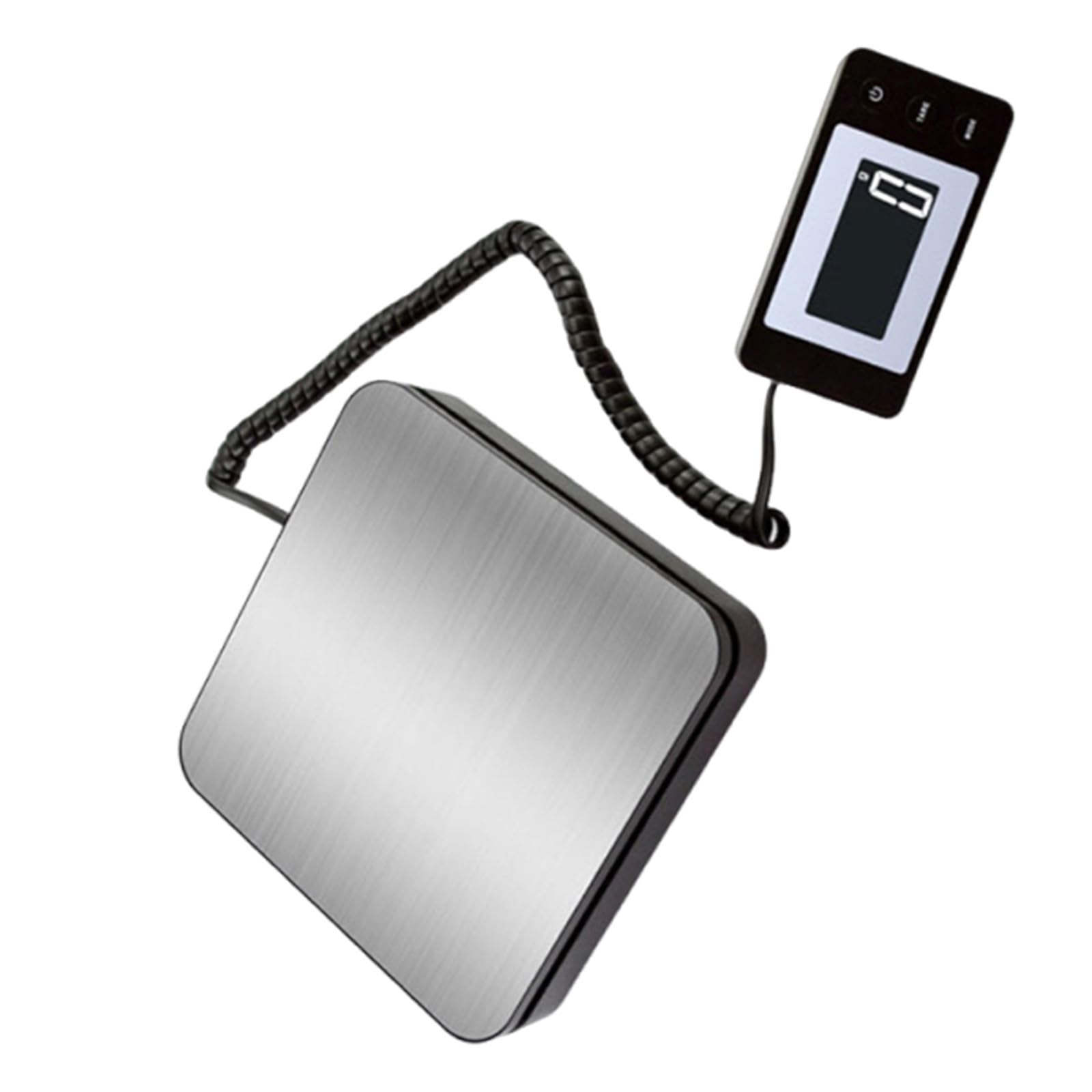 Balance Électronique Portable Écran Lcd Clair pour Colis Jusqu'à 50kg Design Léger en Acier Inoxydable et Plastique, pour Entrepôt et Voyage