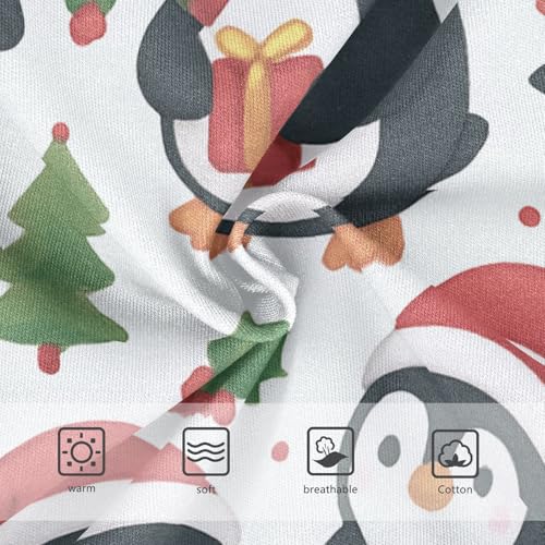 Girls' Sport Panties Comfort Color for Toddler Christmas Penguins3