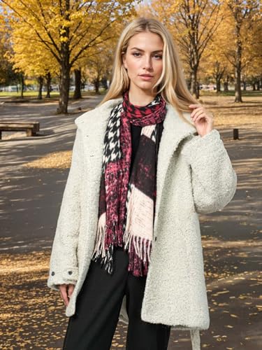 VENVSBEE Scarf For Women Soft Colorful Shawl Wraps Fashionable Pashimina Rave For Spring Fall Winter3