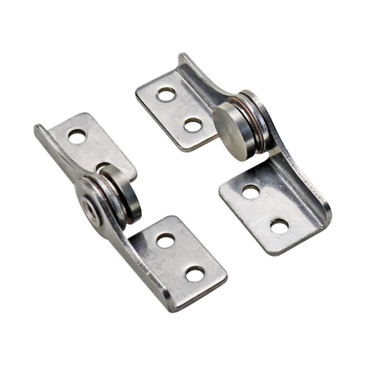 COSZWQDP L-Shaped Damping Hinge Stainless Steel Torque Any Angle Positioning Free-Stop Pivot 1Pcs-L(Small-(3.0N.m)-L)