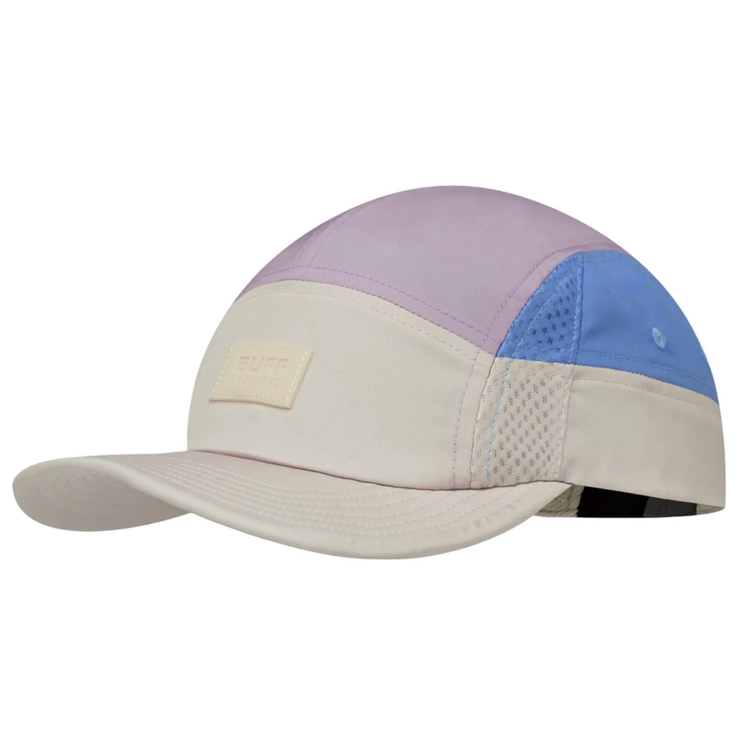 Buff (Lxl, Rose) Unisex 5 Panel Go Run Adjustable Cap Hat Brown