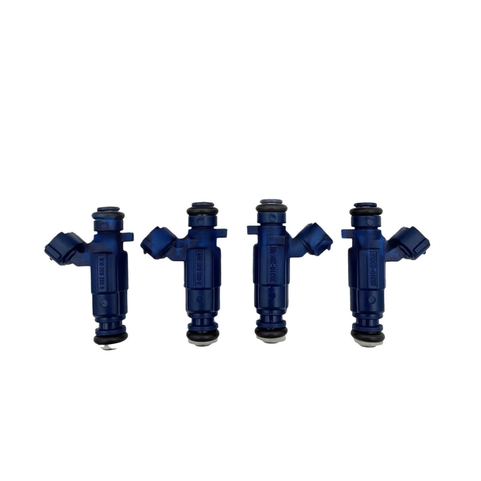 Fuel Petrol Injection Nozzle 4Pcs Fuel Injector 35310-2B000 for for 1.4L 1.6L 0280157174 G4FA G4FG G4FC 353102B000