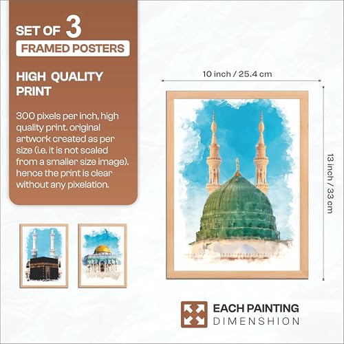 Image of NoWorries Wall decor Paintings for Office Decor and Home Decor /Framed Paintings for Home Wall, living room decoration - (Synthetic Wooden Frame)(Framed Poster Multicolor) (IS - 5, 10x13 inches)