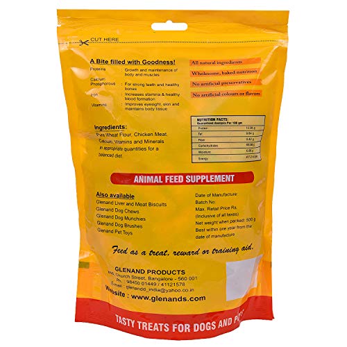 Image of Dog Biscuit Chicken 500 gm for All Life Stages