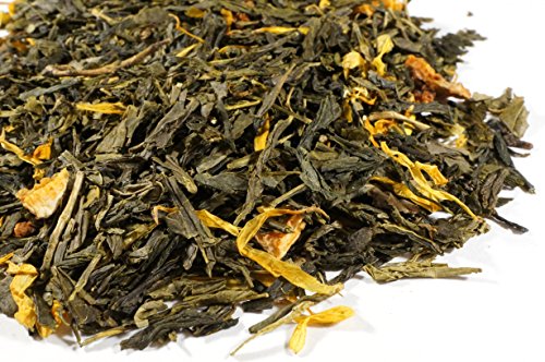Citrus Green Tea Sampler. Gourmet Loose Leaf Tea Sampler Makes 3 Servings. Beantown Tea & Spices Brand. (Citrus Green Tea) #TOP25