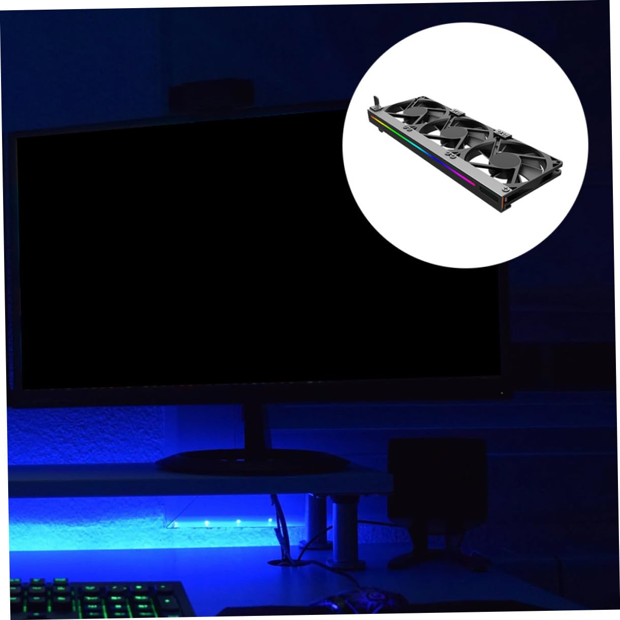 SHINEOFI Ventilador De Refrigeración Enfriador De Gpu Para Tarjeta Gráfica Argb De Enfriador Rgb Para Computadora De Escritorio Ventilador Para Tarjeta De Video De Caja De Computadora