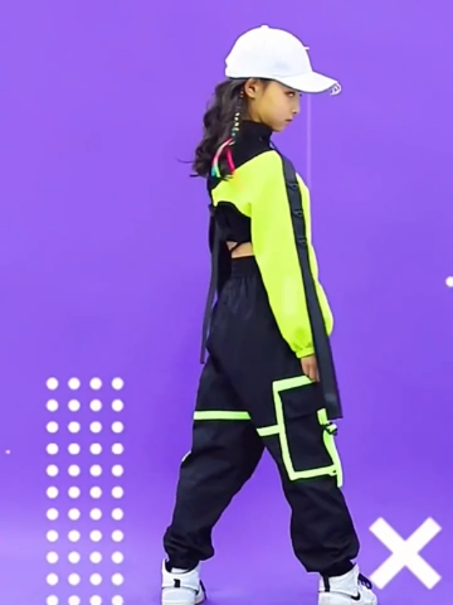 Amazon | [LOLANTA] 子供服 女の子 セットアップ 長袖 ヒップホップ 