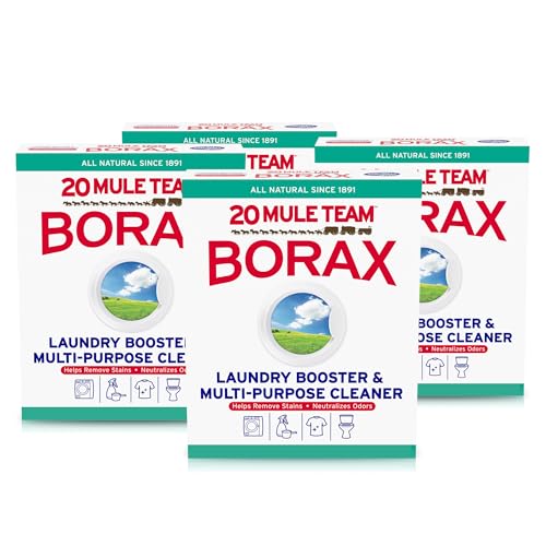 20 Mule Team All Natural Borax Detergent Booster & Multi-Purpose...