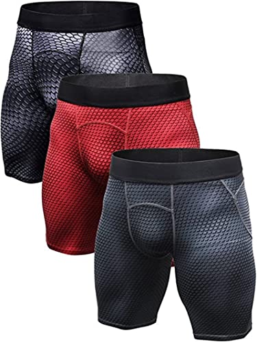 Short de compression anti-irritation pour entraînement de fitness