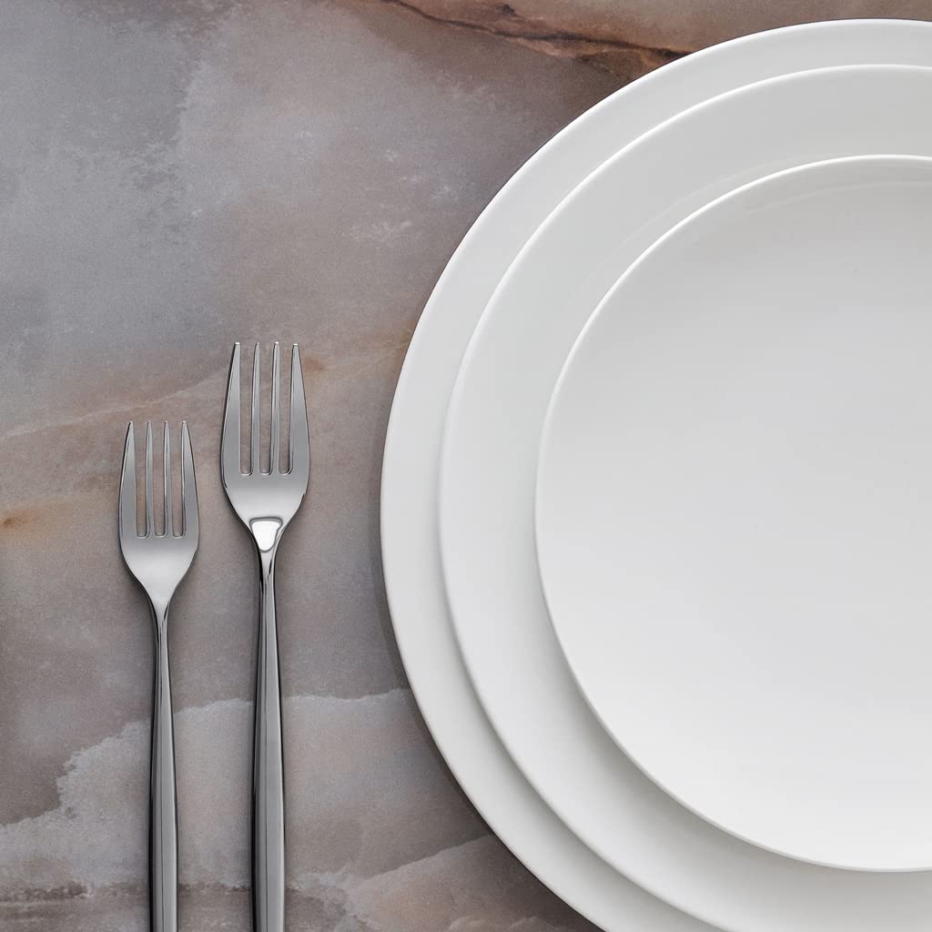 Villeroy & Boch Signature MetroChic blanc assiette de présentation et plat à tarte, diamètre 33 cm, blanc