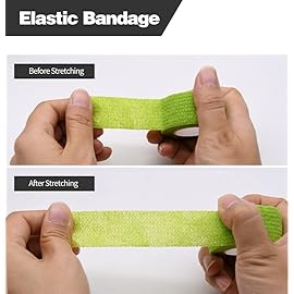 24pcs Self Adhesive Bandage Wraps, 1in 5 Yards, Multicolor