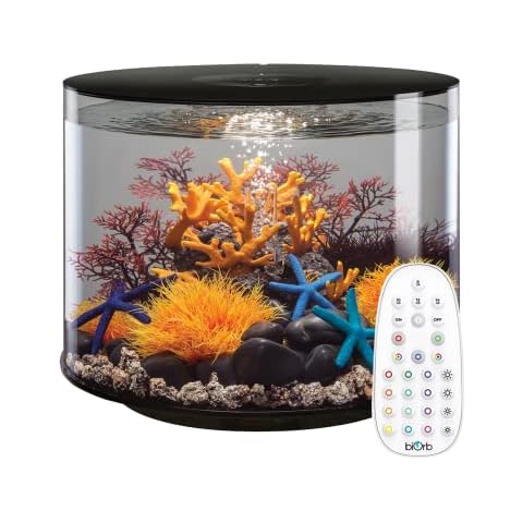 biOrb Tube 35L schwarz Aquarium Cover