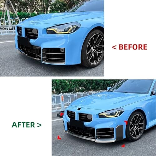 Lèvre spoiler pour BMW M2 G87 protégeant le pare-chocs avant