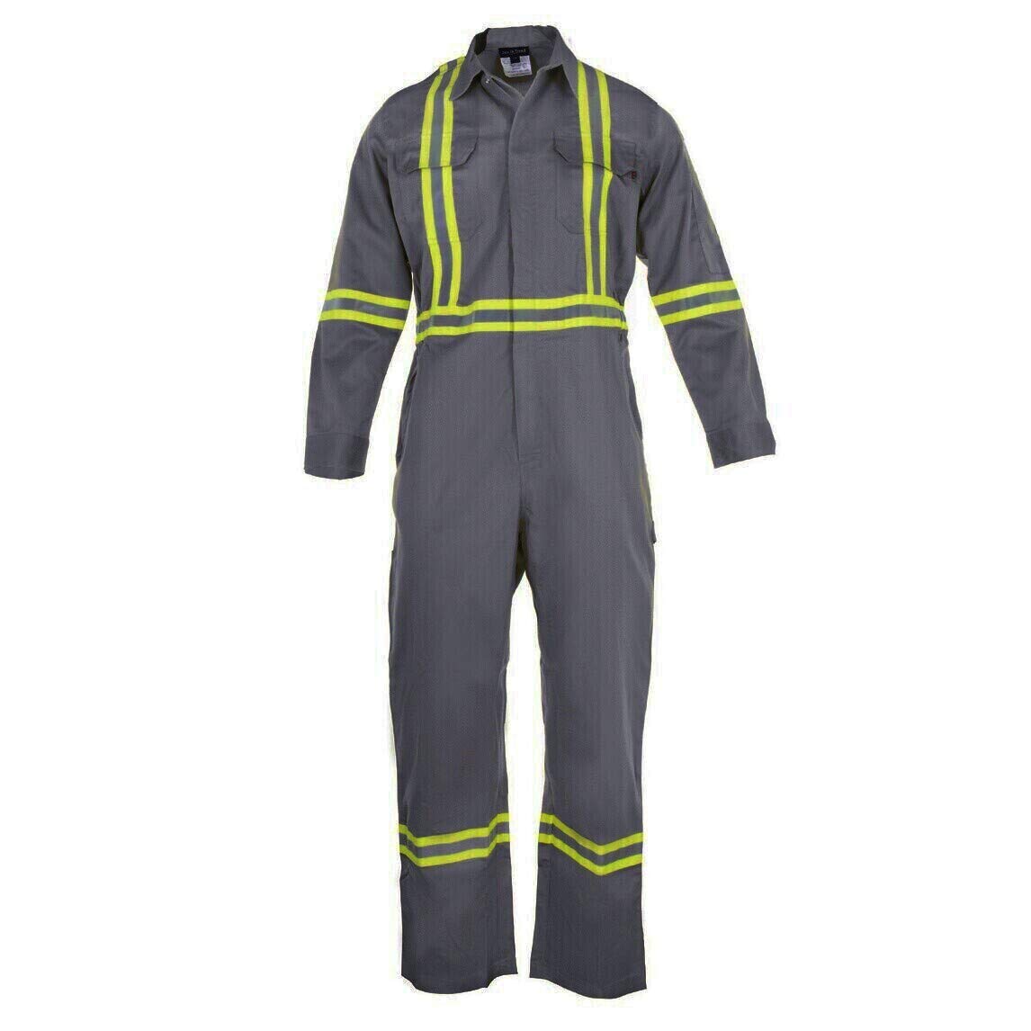 Just In Trendmens Fr Hi Vis Coverall Work Utility Coveralls