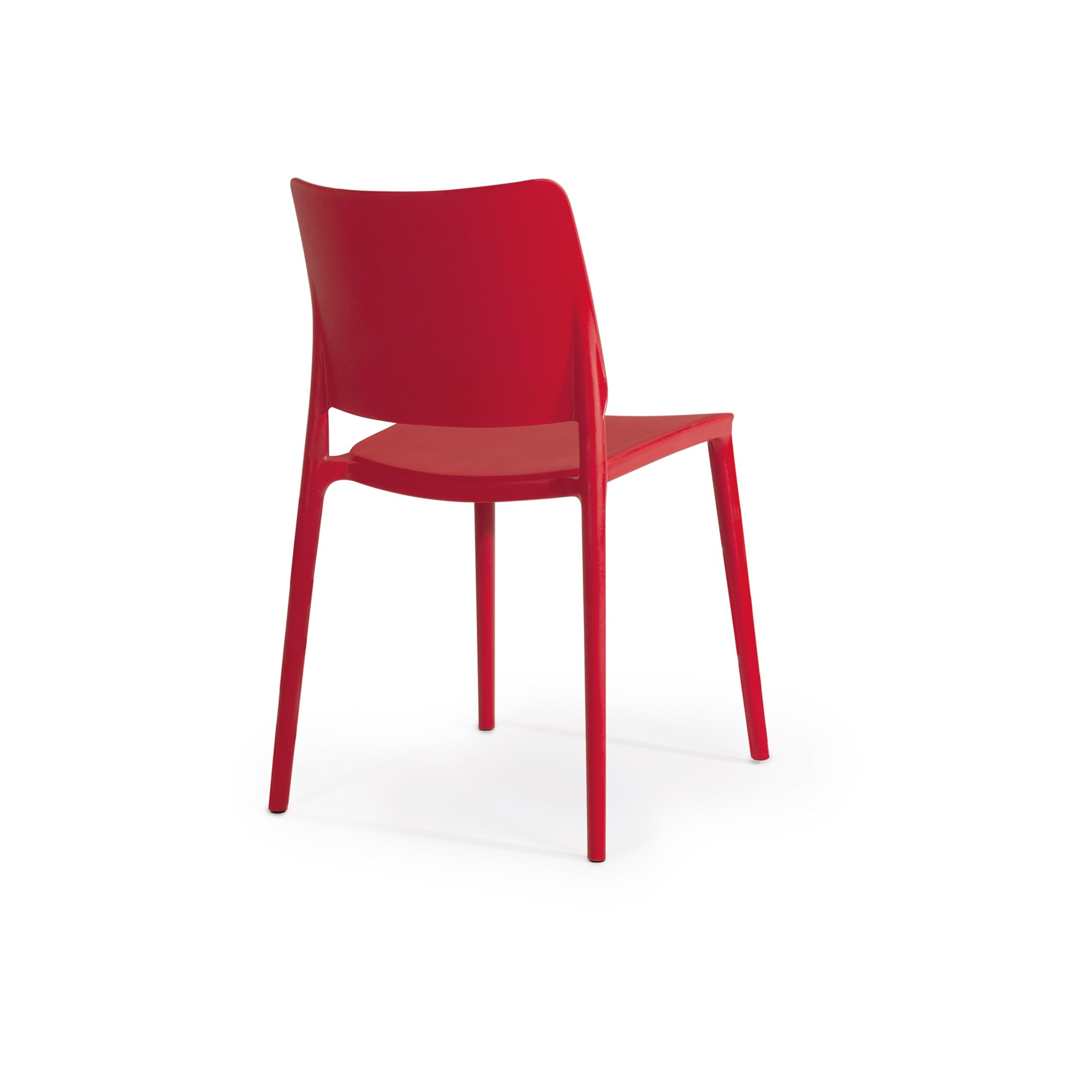 PAPATYA Designstuhl Aus Kunststoff – Stapelbar, Bis 200 Kg Belastbar, Für Terrasse & Balkon