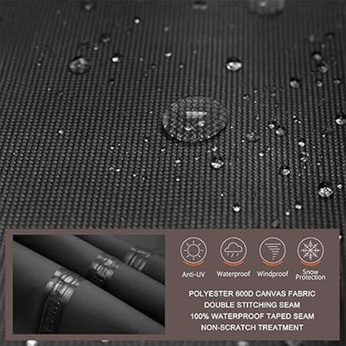 Funda para silla de huevo impermeable y resistente para terraza u hogar 5