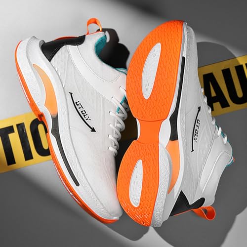 Men's High - Top Color - Accent Sneakers, Fashion Sports Shoes - Fashionable for Trail Runs, Gym Training & Daily Commute2