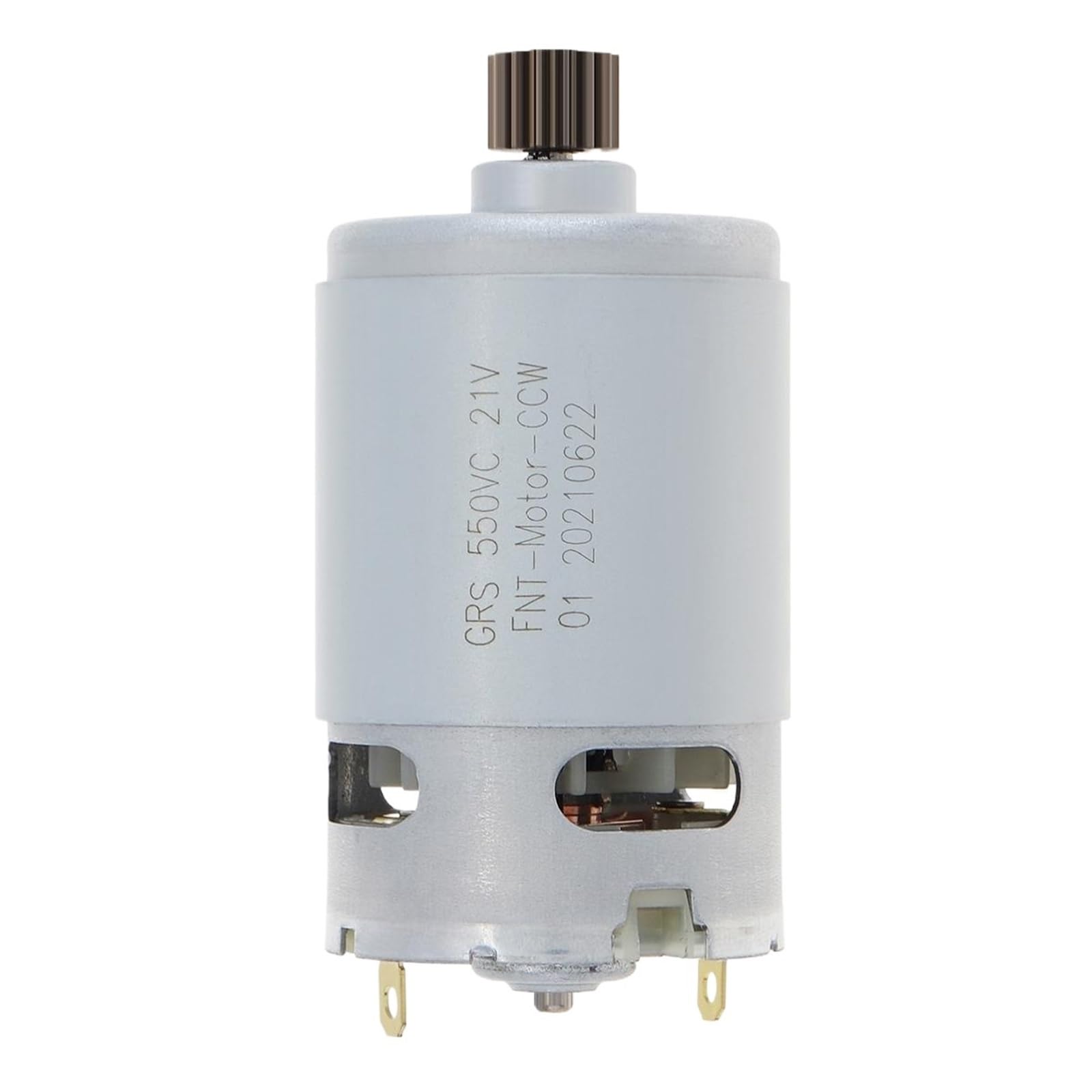 TQSKA RS550 15 Teeth DC Motor High Speed Lithium Drill Motor for Cordless Drill Electric Saw Electric Screwdriver(21V)