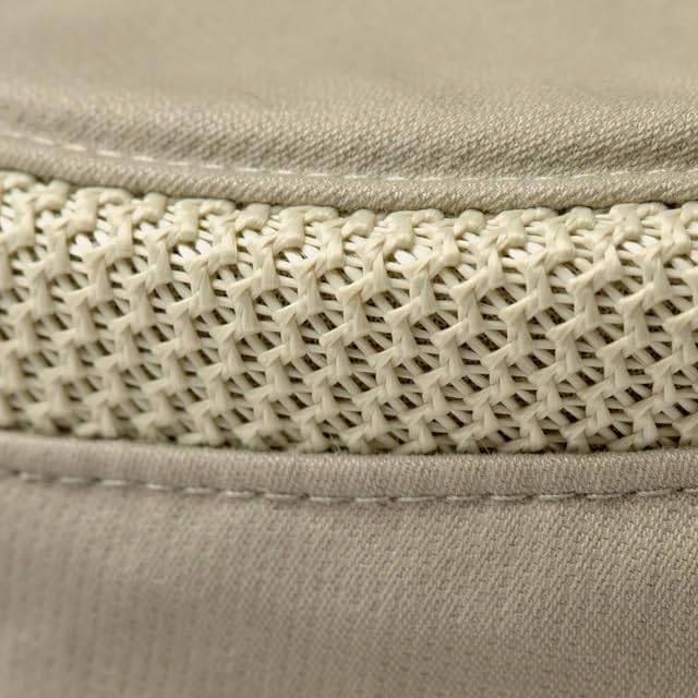 Tilley T5MO Organic Cotton Airflo Hat, Khaki With Olive Underbrim, 7 1/2 - Image 7