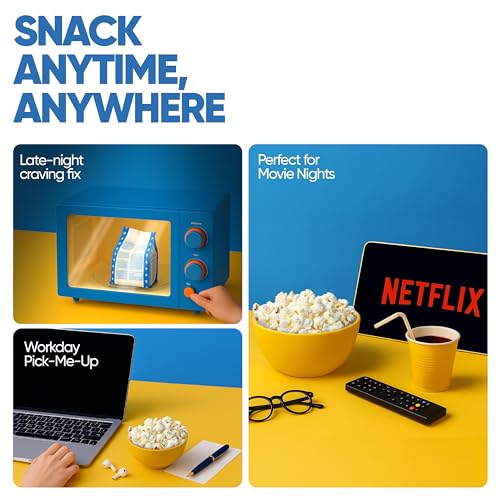 Image of 4700BC Popcorn, Microwave Bag, Cheese, 282g (Pack of 6)