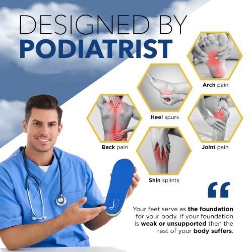 Plantillas para fascitis plantar con soporte alto 3.5cm XL miniatura 4