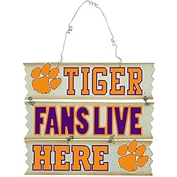 Ventilador Hanna Hanna's Handiworks Clemson Universidad Signo Colgante para Ventilador