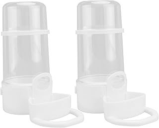 GANAZONO Automatic Poultry Waterer 2Pcs Bird Feeder pet Feeder Automatic Waterer Bird Water Feeder Water Drinker Nipple Feeding Bowl Automatic Bird Waterer