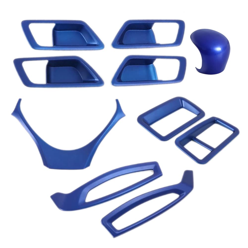 Photo 1 of BOYOUS Interior Trim Kit for Toyota C-HR CHR 2018-2022 (Blue)