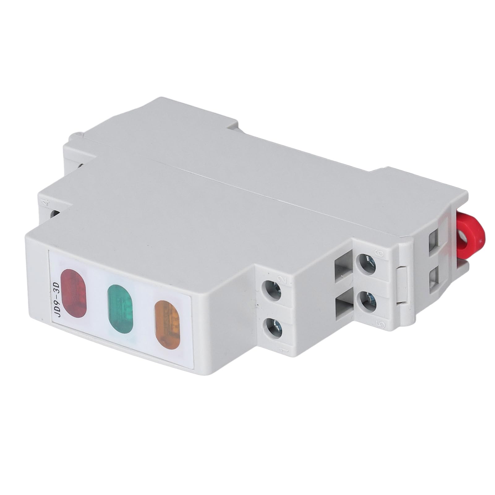 Lampada Spia LED 230V Rosso Giallo Verde per Guida DIN Segnalazione Stato Circuiti Elettrici Quadri Industriali e Automazione