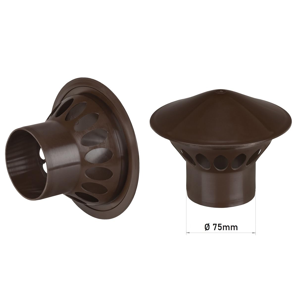 Hotte De Ventilation DN75 - Chapeau De Brume - Aérateur | FindTheDeal